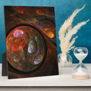 Photo Plaque d'art Abstraite Fluid Connection