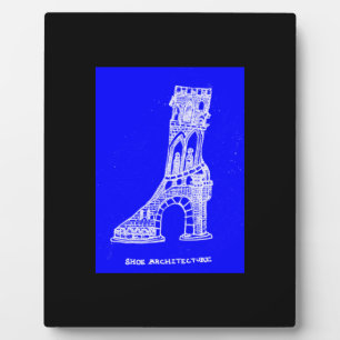 Photo Plaque d'art d'architecture de chaussure