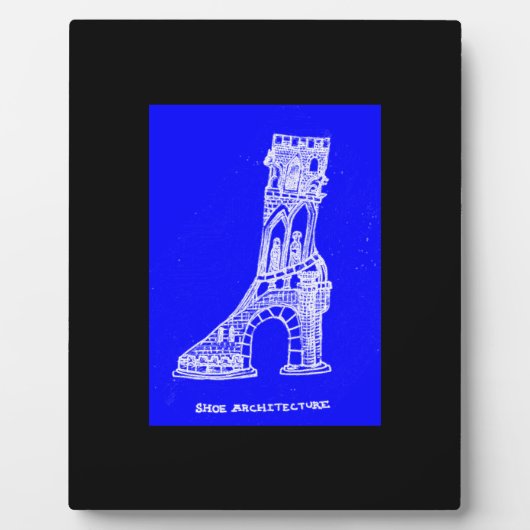 Photo Plaque d'art d'architecture de chaussure (Devant)