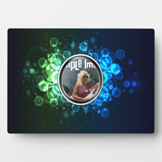 Photo Plaque d'art de Bokeh (Devant)