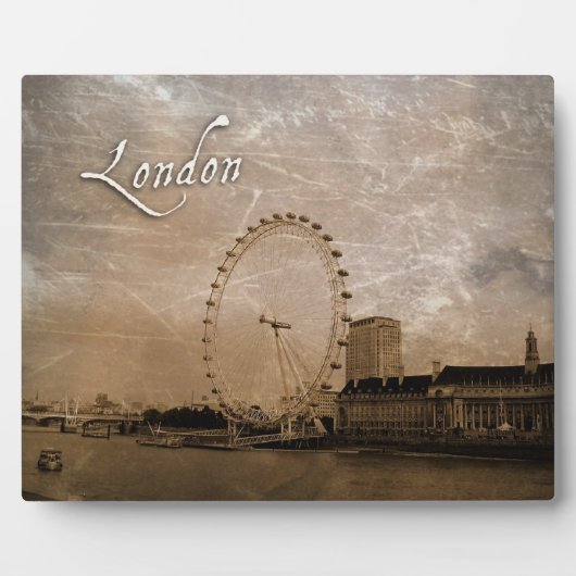 Photo Plaque d'art de Londres (Devant)