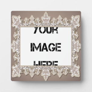 Photo Plaque d'art en dentelle vintage