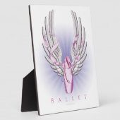 Photo Plaque de ballet ailé (danse) (Côté)