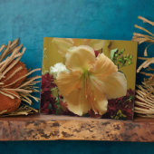 Photo Plaque de bouquet rose Lily (Côté)