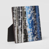 Photo Plaque de bureau hiver Frost (Recto)