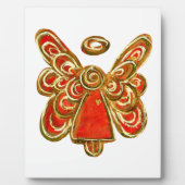 Photo Plaque de cadeau d'art de peinture d'ange rouge de (Devant)