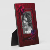 Photo Plaque de cadre d'art gothique violet (Côté)