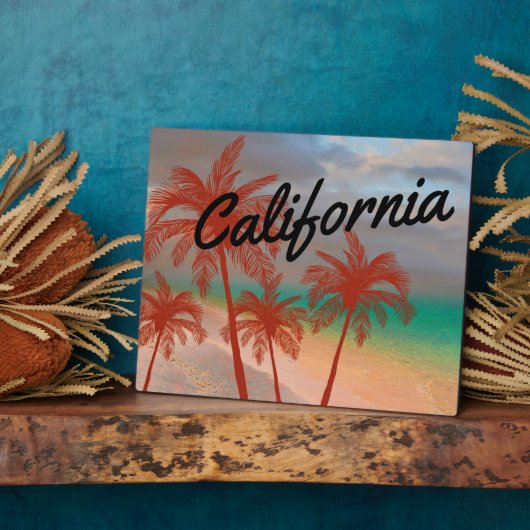 Photo Plaque de Californie (Côté)