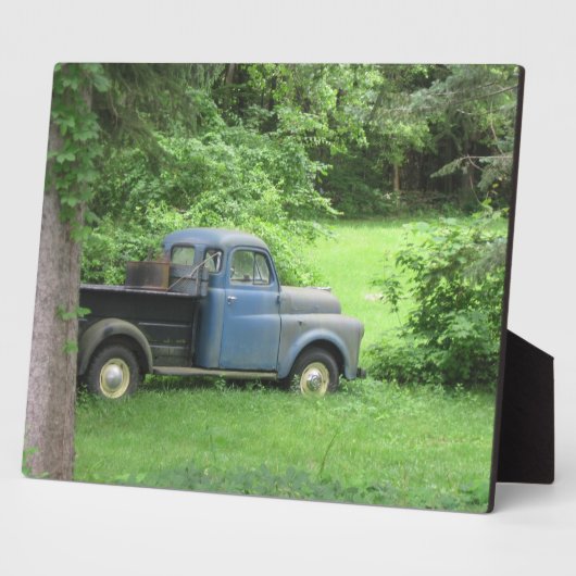 Photo Plaque de camion vintage (Côté)