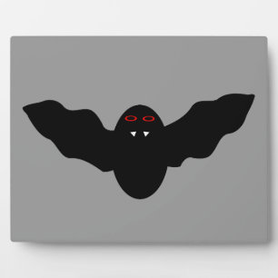 Photo Plaque de chauve-souris déplaisante d'Halloween