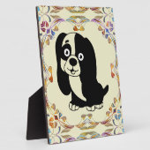 Photo Plaque de chiot (Côté)