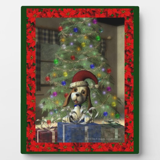 Photo Plaque de chiot Yule (Devant)