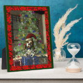 Photo Plaque de chiot Yule (Côté)