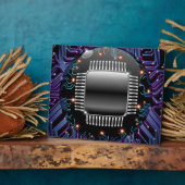 Photo Plaque de circuit électronique de carte mère (Côté)