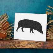 Photo Plaque de cochon mousseux (Côté)