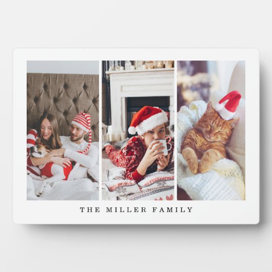 Photo Plaque de collage de conservation de photos de fam (Devant)