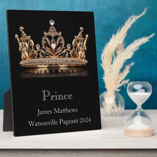 Photo Plaque de concours de la Couronne (Côté)