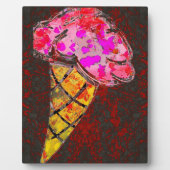 Photo Plaque de cône de glace (Devant)