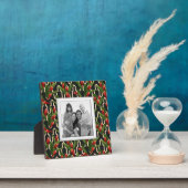 Photo Plaque de conservation de photos de famille floral (Insitu)