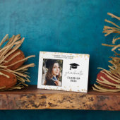 Photo Plaque de conservation de photos pour diplômés d'o (Côté)