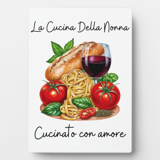 Photo Plaque de cuisine de Nonna (Devant)