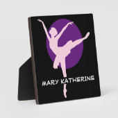 Photo Plaque de danse de ballet de Personnaliser (Recto)