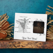 Photo Plaque de danse de prière d'une danseuse (Côté)