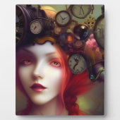 Photo Plaque de femme Steampunk (Devant)