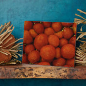 Photo Plaque de fraises juteuses (Côté)