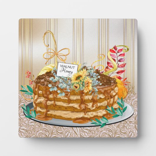 Photo Plaque de gâteau Divinitement Décadente (Devant)