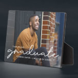 Photo Plaque de graduation de couleur de couleur à écrir<br><div class="desc">Grand gardien de se souvenir de cette étape spéciale dans la vie. Couleur Arrière - plan peut être customisée en ligne! Les articles correspondants peuvent être trouvés sur notre site Web : www.berryberrysweet.com ou sur demande.</div>