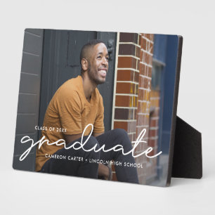 Photo Plaque de graduation de couleur de couleur à écrir