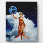 Photo Plaque de la déesse de l'univers (Devant)