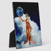 Photo Plaque de la déesse de l'univers (Côté)