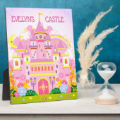 Photo Plaque de la table du décor du château Princess (Côté)