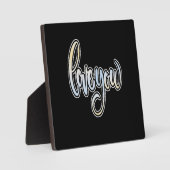 PHOTO PLAQUE DE L'AMOUR (Recto)