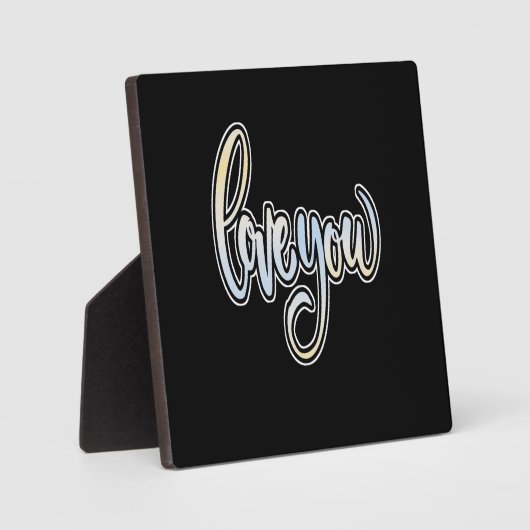 PHOTO PLAQUE DE L'AMOUR (Recto)