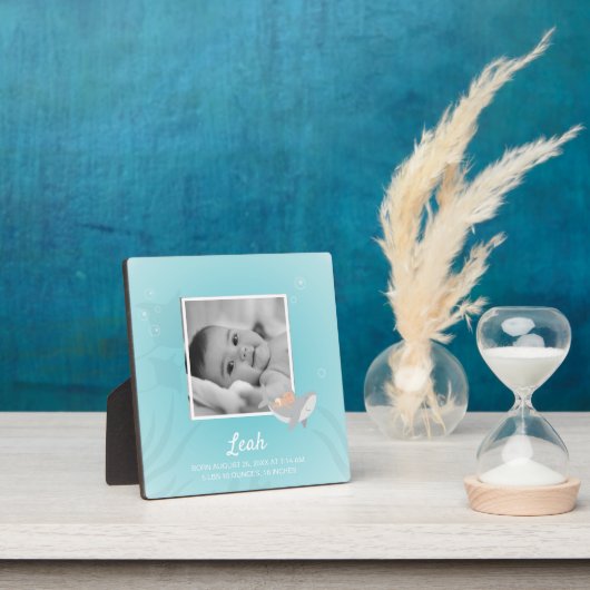 Photo Plaque de l'Easel pour bébé de requin doux (Insitu)