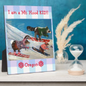 Photo Plaque de l'équipe de ski Mme Elizabeth (Côté)