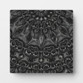 Photo Plaque de Mandala au charbon de bois (Devant)