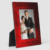 Photo Plaque de Mariage gothique Rose (Côté)