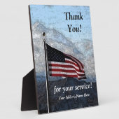 Photo Plaque de Merci militaire (Côté)