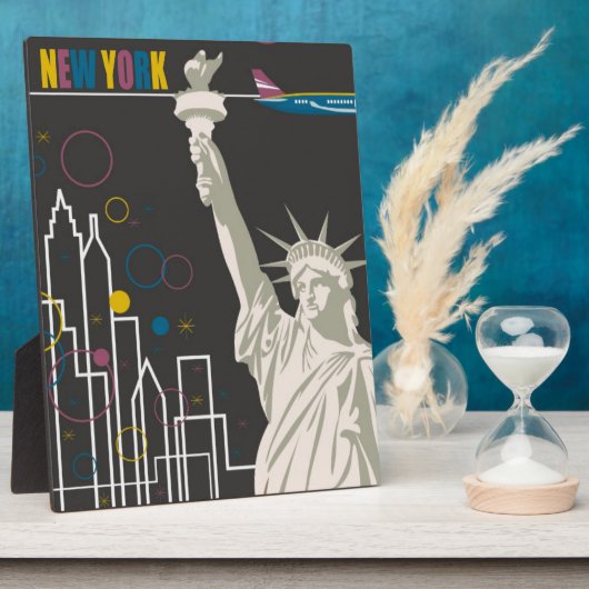 Photo Plaque de New York (Côté)