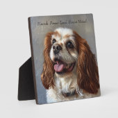 Photo Plaque de perte personnalisée pour animaux de comp (Recto)