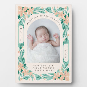 Photo Plaque de plantes douces