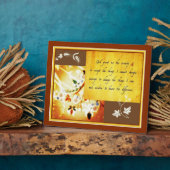 Photo Plaque de prière de sérénité (Côté)