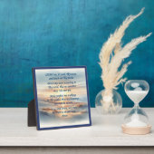 Photo Plaque de prière du matin avec de l'Easel (Insitu)