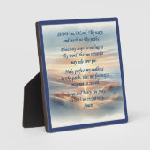 Photo Plaque de prière du matin avec de l'Easel (Recto)