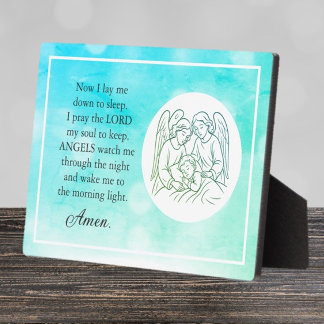 Photo Plaque de prière pour enfants (garçon) basée sur l