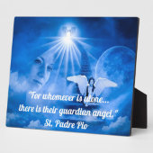 Photo Plaque de rappel de l'ange gardien (Côté)